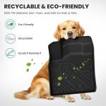 LASFIT Floor Mats & Backrest Mats & Cargo Mat for Nissan Rogue 2026 2025 2024 2023 2022 2021 (Not Fit Rogue Sport), All Weather TPE Custom Fit Floor Liners Car Mats Accessoires, Black