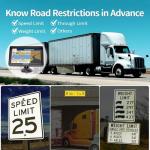 URFRU 7-inch GPS Navigator for Car Truck RV Pickup, 2026 Offline Map with Free Updates Lifetime, Big HD Touchscreen, Satallete Navigation, Voice Guidance, Speed & Traffic Alerts, Custom Truck Routing