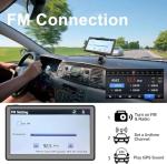 GPS Navigator for Car with Latest 2026 Map Free Update, 7" Car GPS Navigation System for Truck Commercial Drivers, with Voice Turn Guidance, Red Light Speedcam Warning, POI/Zip Search, 7 Vehicles, FM