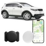 GPS Tracker for Vehicles, 1PCS Tracker Device for Vehicles Work with Find My (iOS Only), Tracking Devices for Cars Hidden with Magnetic Case, No Monthly Fee Car Tracker, Waterproof GPS Trackers