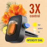 Febreze Car Air Freshener, Odor-Fighting Automotive Vent Clip, Scented Car Accessories, Long Lasting for Strong Odors, Hawaiian Aloha Scent, 4 Count