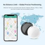 2 Pack GPS Tracker for Vehicles Work with Find My (iOS Only) Real Time Mini Car Air Tracker Tag Devices Global Coverage Hidden Car Locator Tracking No Monthly Fee No Subscription No SIM Card Required