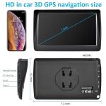 GPS Navigation for Car,7 inch GPS Navigation System,GPS Navigator 2025 Maps Updates- for Car Truck RV,Speed & Red Light Warning,Turn-by-Turn Voice Guidance for All Cars