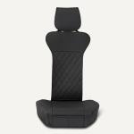 Amazon Basics Front Car Seat Covers, Universal Seat Protectors, Breathable Faux Leather, 2-Pack