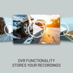 STINGER STR4KEJT 9.66" 4K UHD Rearview DVR Monitor Mirror Camera Front/Rear Dashcam & 2K Backup Cam, OEM Look/Secure Mount, Park Monitor, G-Sensor, Anti-Glare, GPS, 64GB Card (Gladiator JT 2020-2025)