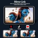 Carplay Screen for Car, 7'' Wireless CarPlay & Android Auto- Upgrade Portable Touchscreen with Bluetooth, Mirror Link, Voice Control, Hands-Free Calling Car Play Screen Stereo for All Vehicles