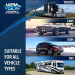 ULTRA 1PLUS Windshield Washer Fluid - Advanced Formula for Car Windshield Wiper Fluid Crystal-Clear Vision in Weather Conditions +32F - All Weather - 1 Liquid Gallon