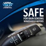 ULTRA 1PLUS Windshield Washer Fluid - Advanced Formula for Car Windshield Wiper Fluid Crystal-Clear Vision in Weather Conditions +32F - All Weather - 1 Liquid Gallon