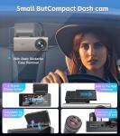 4K+2K Dash Cam Front and Rear,Dash Camera for Cars,Built-in 64G Card,5G WiFi APP Control,HDR Night Vision,24H Parking Mode,Loop Recording,Support 512GB Max(4k+2k)