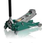 SATA 3-Ton (6,600 lb) Aluminum Floor Jack, Low-Profile Design with Dual-Piston Rapid Lift Pump, Tested for 1.5X Overload for Ultimate Safety, 30% Lighter Than Steel Model