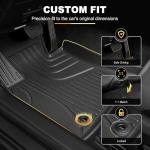 AOMSAZTO Floor Mats Fit for Honda Civic 2006-2011(Not Fit Coupe Model) - Custom Fit All Weather Floor Mat for Civic Accessories, Heavy Duty Rubber Mats, Car Accessories