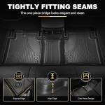 AOMSAZTO Floor Mats Fit for Honda Civic 2006-2011(Not Fit Coupe Model) - Custom Fit All Weather Floor Mat for Civic Accessories, Heavy Duty Rubber Mats, Car Accessories