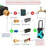 DUSICHIN Foam Cannon Kit for Pressure Washers