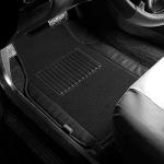 FH Group Car Floor Mats - Carpet for Cars, Universal Fit Automotive All Purpose Car Protector Mat for Most Sedan, SUV, Truck Floor Mats Black