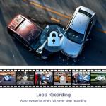 Dash Cam Front and Inside, 1080P Dual Dash Cam for Car, 3.16 Inch IPS Screen Driving Recorder with IR Night Vision, Loop Recording, Wide Angle Lens, 24H Parking Traffic Recorder