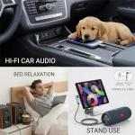 Nanxudyj AUX Cord 6ft,3.5mm Stereo Audio Cable 90 Degree Nylon Braided 3.5mm Male to Male Stereo Aux Cables Right Angle TRS Cable Portable Compatible for Headphone, car,Tablets, Speakers