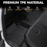 GALVAGNITE Floor Mats for Hyundai Elantra Gas 2021-2026, All Weather Floor Mats Trunk Cargo Liner and Door Sill Guards Accessories, Full Coverage Set (Not fit Hybrid Models)