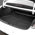 GALVAGNITE Floor Mats for Hyundai Elantra Gas 2021-2026, All Weather Floor Mats Trunk Cargo Liner and Door Sill Guards Accessories, Full Coverage Set (Not fit Hybrid Models)