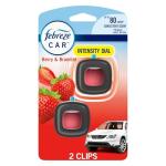 Febreze Car Air Freshener Vent Clip Berry & Bramble Scent, .06 oz. Car Vent Clip, 2 Count