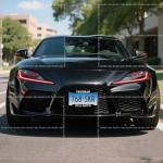 2 Pack Matte Black Veteran License Plate Frames for US Navy, Alloy License Plate Holders for Department of The Navy, 4 Holes Metal Universal US Car License Plate Covers for Don with Screws