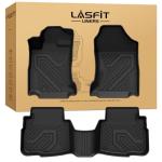 LASFIT Floor Mats for Subaru Outback & Legacy 2020-2025, All Weather TPE Custom Fit Easy Clean Durable No-Curling Floor Liners for Subaru Outback 1st & 2nd Row Car Mats, Black