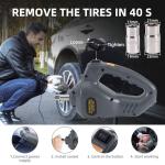 EFFIROSO Portable 5 Ton 12V Electric Car Jack Kit Hydraulic Floor Jack with Tire Inflator Pump for Vehicle Emergency Repair Kit 11023lbs Jack Only