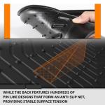 G-PLUS Floor Mats Fit for 2021 2022 2023 2024 2025 Nissan Rogue (Not for Sport Models) Floor Liners,Custom Fit TPE All Weather Protection Heavy Duty Floor Liners Cargo Mats 1st & 2nd Row