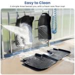 Drytuns Floor Mats for Honda CR-V 2023 2024 2025 2026, TPE Rubber All Weather Floor Liners for Honda CRV Hybrid & e:FCEV 2023-2026, Odorless Anti-Slip 1st & 2nd Row Car Liners