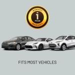 Stinger Universal 9.66” 4K UHD Touchscreen Digital Rear View Mirror Monitor & 4K Front Dashcam, 2K Back Up Camera, Anti-Glare Night Vision, Built-in DVR w/ 64GB SD Card, Impact Detection