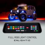 Stinger Universal 9.66” 4K UHD Touchscreen Digital Rear View Mirror Monitor & 4K Front Dashcam, 2K Back Up Camera, Anti-Glare Night Vision, Built-in DVR w/ 64GB SD Card, Impact Detection