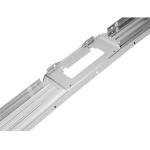 ALMULOO Rear License Plate Holder Bracket Compatible with 1964 Chevy Chevrolet Impala/Bel Air/Biscayne Steel Chrome License Plate Panel Mounting Frame Silvery