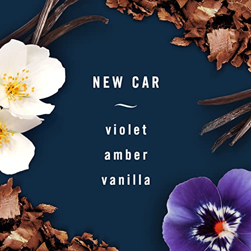 Febreze AUTO Air Freshener, Odor-Fighting Automotive Vent Clip, Scented Car Accessories, Long Lasting for Strong Odors, New Car Scent, 2 Count