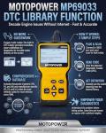 MOTOPOWER MP69033 OBD2 Engine Code Scanner Tool