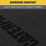 Cat CozyBlend Car Seat Covers, Charcoal Heather - Premium Jersey Fabric Seat Covers for Cars Trucks SUV, Breathable Cotton Car Seat Covers Front Seats Only, Universal Fit Automotive Interior Covers