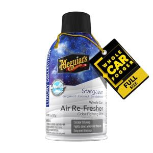 Meguiar’s Car Air Refresher Odor Fighting Mist,Stargazer, Long-Lasting Car Air Freshener Fights Strong and Unwanted Vehicle Smells while Refreshing Interiors with a Refreshing Scent, 2 oz Aerosol