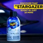 Meguiar’s Car Air Refresher Odor Fighting Mist,Stargazer, Long-Lasting Car Air Freshener Fights Strong and Unwanted Vehicle Smells while Refreshing Interiors with a Refreshing Scent, 2 oz Aerosol
