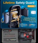 Phone Holders for Your Car【Upgraded Strongest Suction】Car Phone Holder Mount Dash【360° Adjustable】Suction Cup phone Mount for Truck Stand Cell PHone Holder for Car mount Fit All iPhone Car Accessories