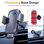 Phone Holders for Your Car【Upgraded Strongest Suction】Car Phone Holder Mount Dash【360° Adjustable】Suction Cup phone Mount for Truck Stand Cell PHone Holder for Car mount Fit All iPhone Car Accessories