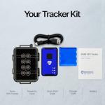 Brickhouse Security GPS Car Tracker - Hidden Tracker for Vehicles - Long Lasting Battery 140-Day LTE GPS Tracking Device for Vehicles with Magnetic Case & Extended Battery - Subscription Required