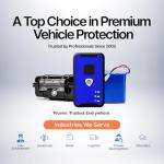 Brickhouse Security GPS Car Tracker - Hidden Tracker for Vehicles - Long Lasting Battery 140-Day LTE GPS Tracking Device for Vehicles with Magnetic Case & Extended Battery - Subscription Required