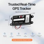 Brickhouse GPS Tracker for Vehicles - Livewire Volt 4G LTE Wired Car Tracker with GPS Tracking & Mapping - Enhance Security with Real-Time 24/7 Surveillance - Easy Installation - Subscription Required