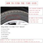 Comily Plus+ 13 Inch Universal PVC Spare Tire Wheel Cover Waterproof Dustproof Protector-Plain Black(13" for Diameter 22"-23")