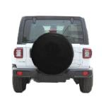 Comily Plus+ 13 Inch Universal PVC Spare Tire Wheel Cover Waterproof Dustproof Protector-Plain Black(13" for Diameter 22"-23")