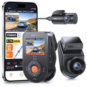 Vantrue S1 Pro 2.7K Dual Dash Cam