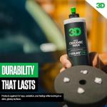 3D GLW Series Ceramic Wax – SiO2 Infused Car Wax for Ultimate Gloss, Hydrophobic Protection & Easy Application | Ultra Slick Shine | Made in USA 16 oz