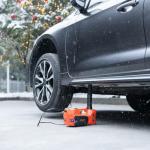 Trihelper 5-Ton Electric Car Jack Kit (Orange)