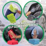 16-Piece Car Wash Kit with Foam Cannon & Cleaners