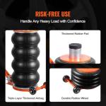 VEVOR Air Jack, 6 Ton/13000 lbs Quadruple Bag Air Jack, Lift up to 26.5", with Heightened Column & Adjustable Handle, Thick Rubber Pad, 2-5 S Fast Lifting Pneumatic Jack for Car, SUV, Pickup Truck