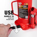 12 Ton Hydraulic Car Bottle Jack - Red