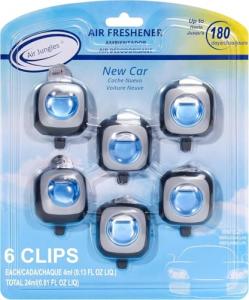 Air Jungles Long-Lasting Car Air Freshener Clips